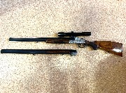 Bockbüchsflinte Krieghoff Mod. Ulm mit Austauschlauf BDF